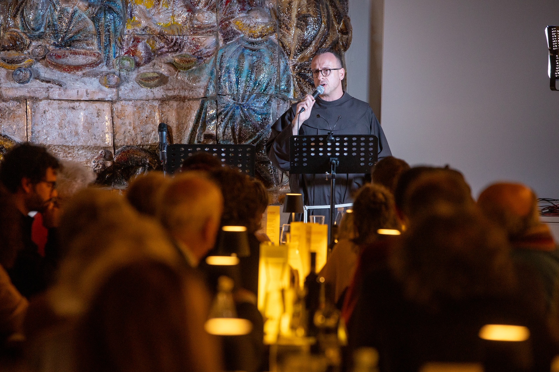 Fra Alessio in mensa