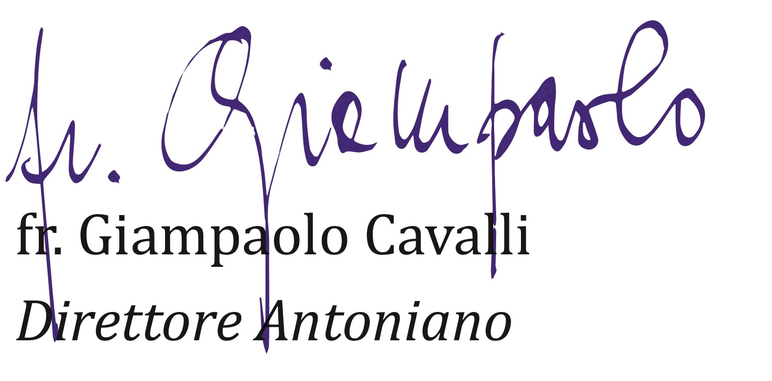 Firma Fra Giampaolo Cavalli