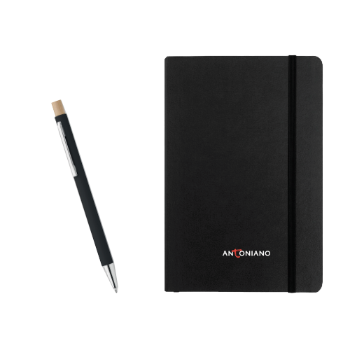 quaderno Taccuino con penna